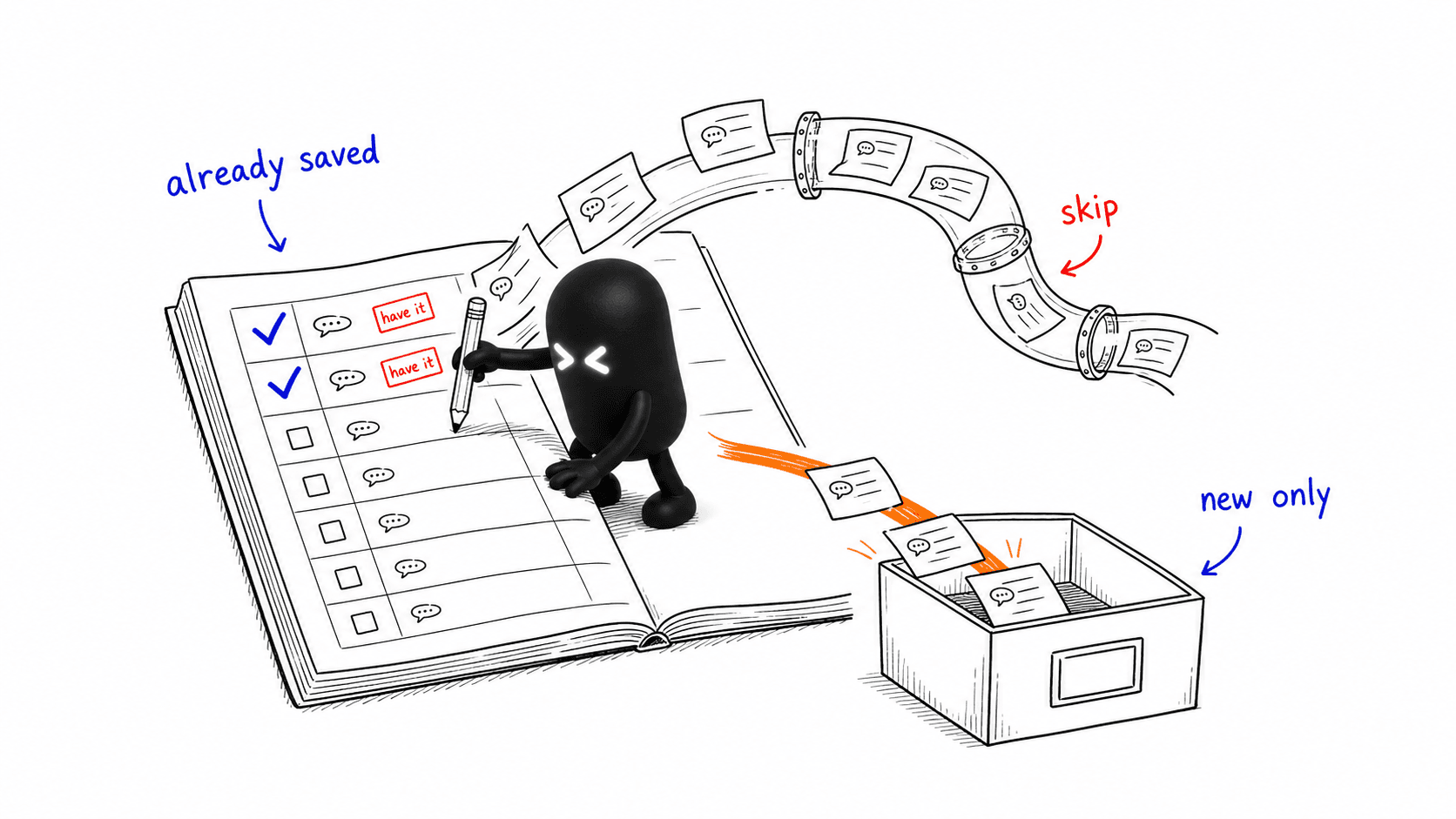 ChatGPT Download Engine incremental download workflow